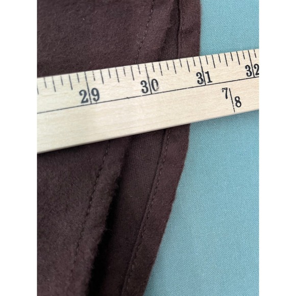 Duxback Flannel Shirt Mens Size Medium Brown Button Up Long Sleeves Outdoors - Picture 9 of 11